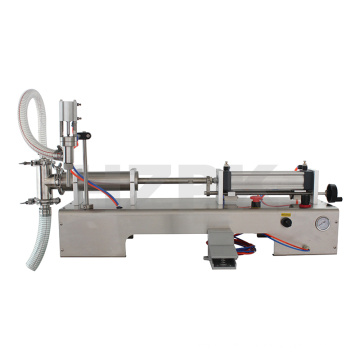 Semi-auto Horizontal  single head liquid filling machine